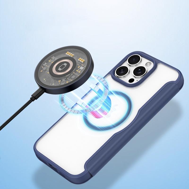 Чехол-книжка Dux Ducis Skin X Pro with MagSafe для Apple iPhone 16 Pro Max (6.9) на картинке №5