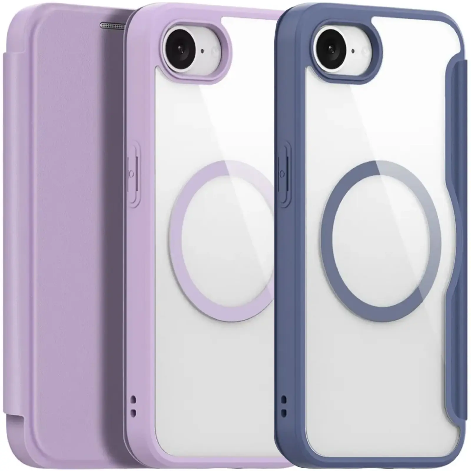 Чехол-книжка Dux Ducis Skin X Pro with MagSafe для Apple iPhone 16e (6.1"), TPU+PC, купить оптом с доставкой