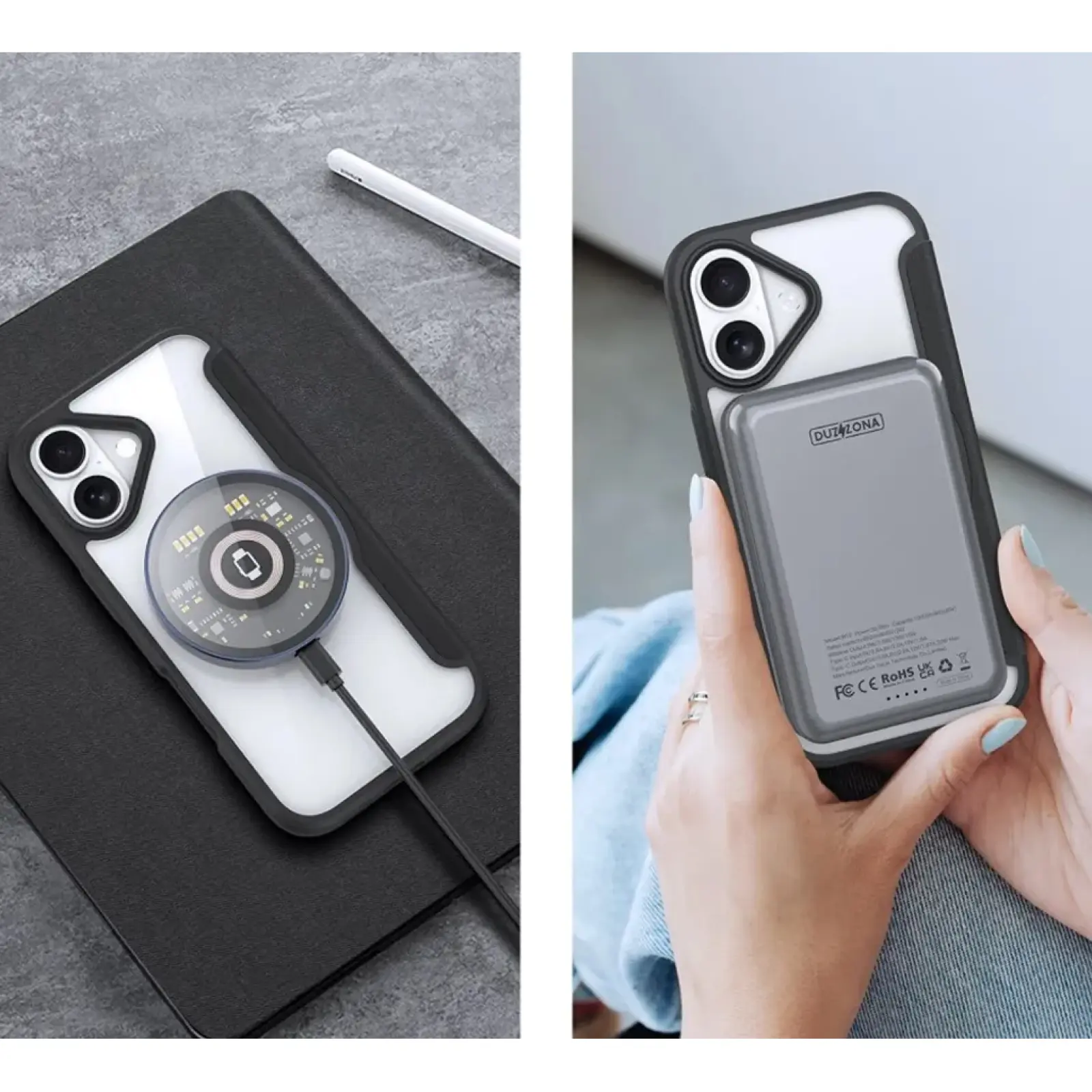 Чехол-книжка Dux Ducis Skin X Pro with MagSafe для Apple iPhone 17 (6.3"), Black 6, TPU+PC, купить оптом с доставкой