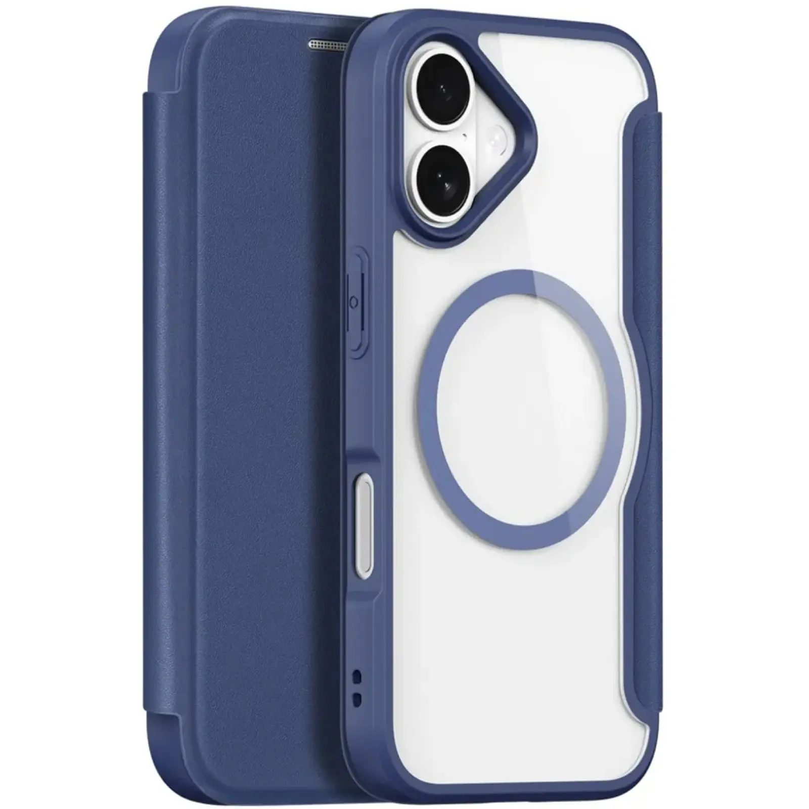 Чехол-книжка Dux Ducis Skin X Pro with MagSafe для Apple iPhone 17 (6.3"), Blue 3, TPU+PC, купить оптом с доставкой