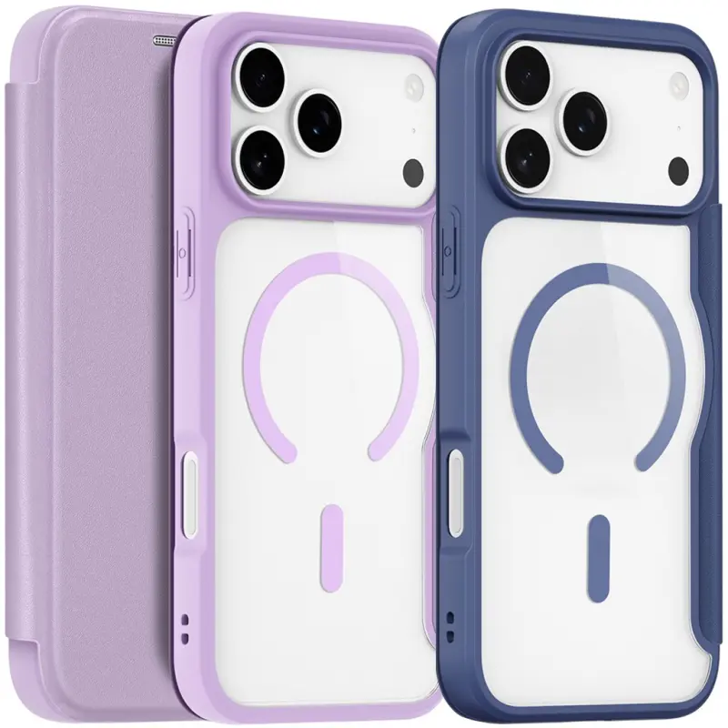 Чехол-книжка Dux Ducis Skin X Pro with MagSafe для Apple iPhone 17 Pro Max (6.9"), TPU+PC, купить оптом с доставкой