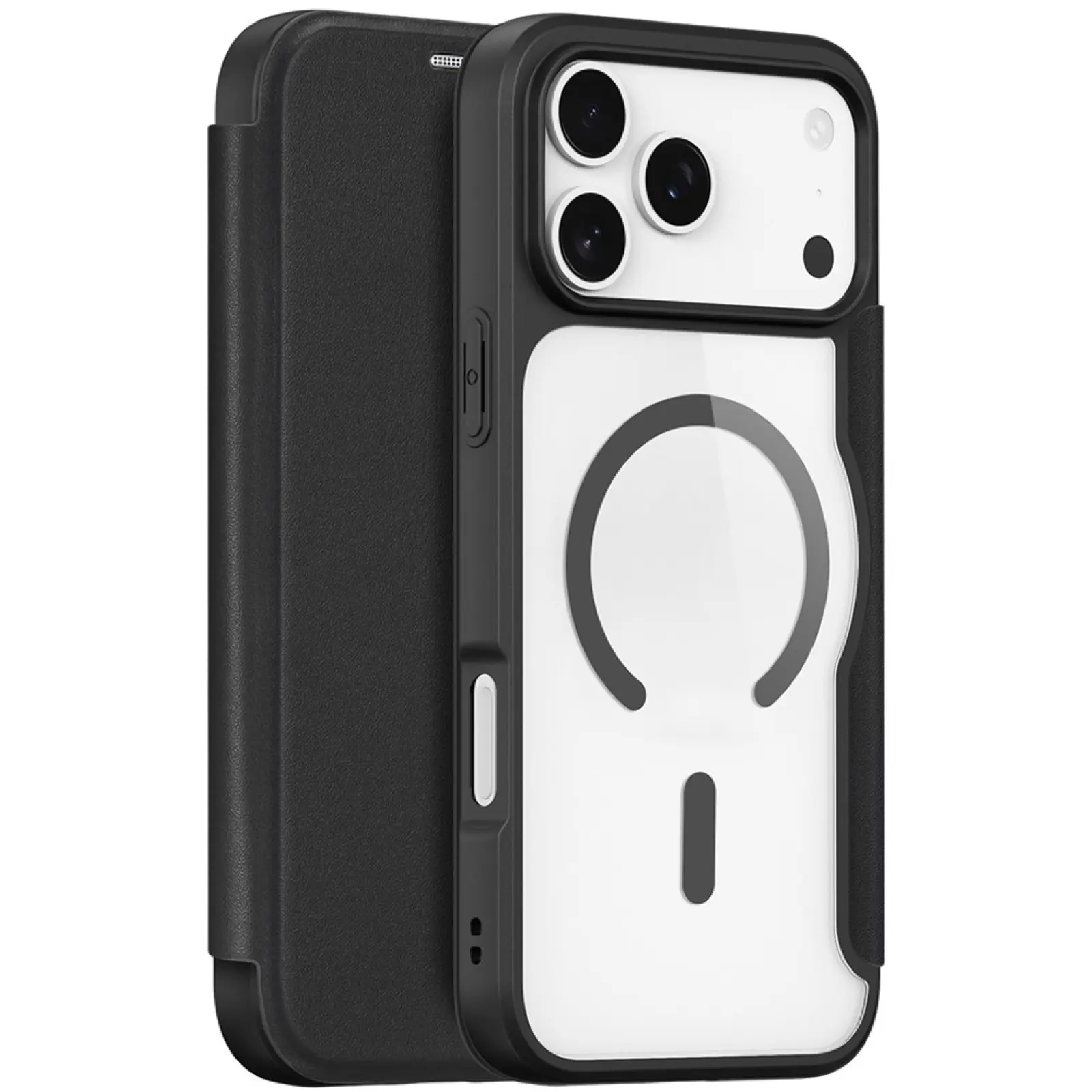 Чехол-книжка Dux Ducis Skin X Pro with MagSafe для Apple iPhone 17 Pro Max (6.9"), Black 1, TPU+PC, купить оптом с доставкой