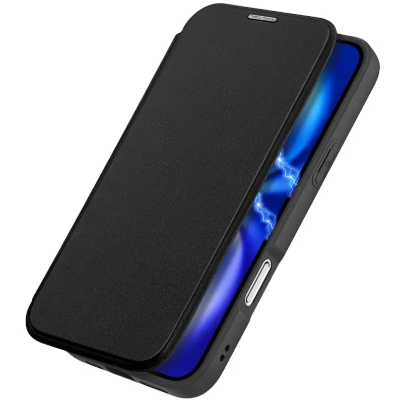 Чехол-книжка Dux Ducis Skin X Pro with MagSafe для Apple iPhone 17 Pro Max (6.9"), Black 2, TPU+PC, купить оптом с доставкой