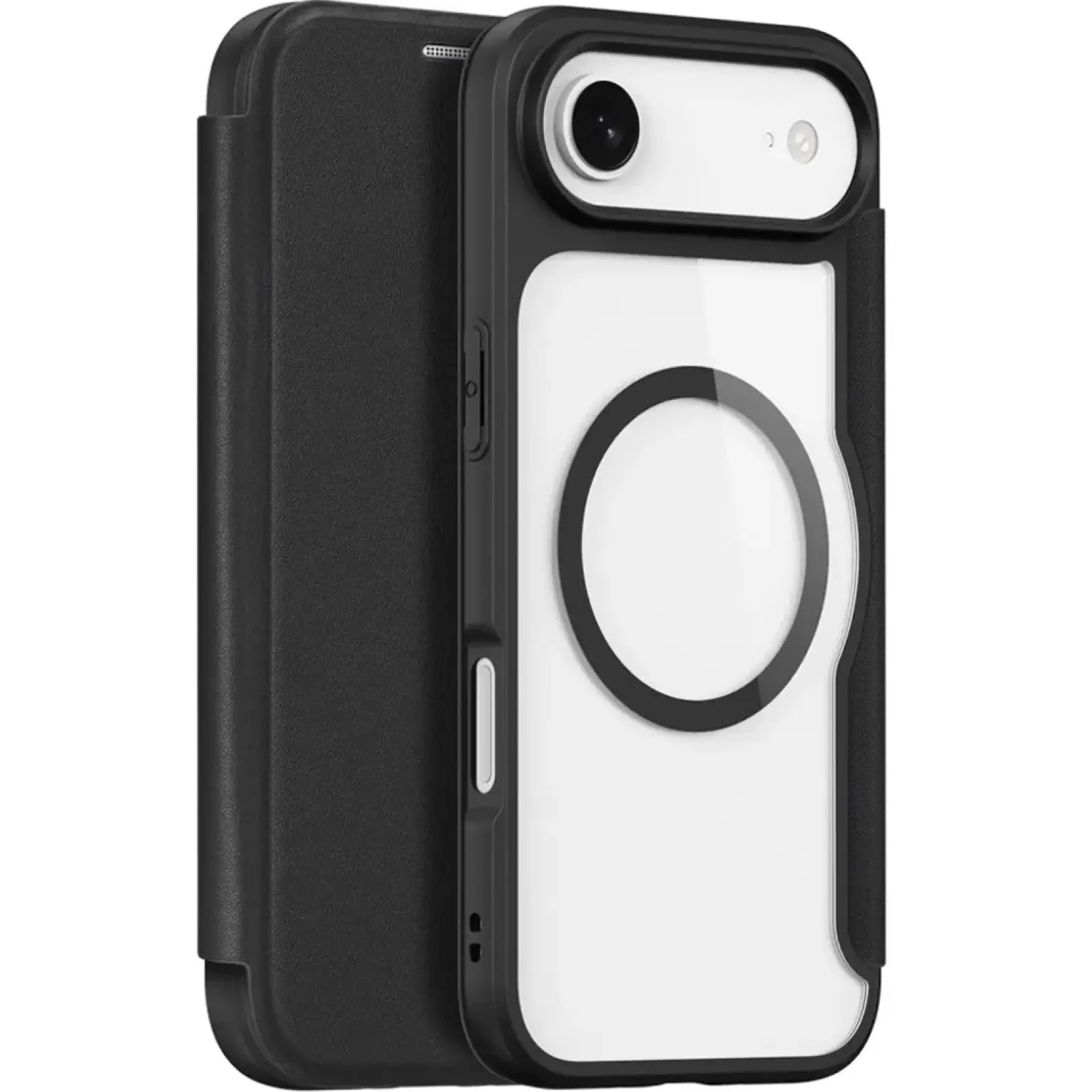 Чехол-книжка Dux Ducis Skin X Pro with MagSafe для Apple iPhone 17 Air (6.5"), Black, TPU+PC, купить оптом с доставкой