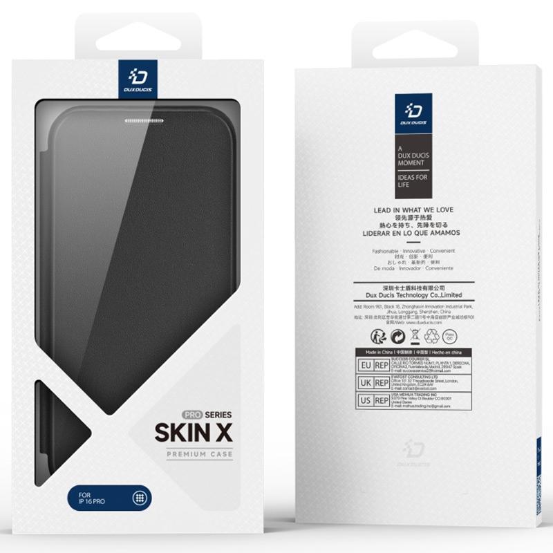 Чехол-книжка Dux Ducis Skin X Pro with MagSafe для Apple iPhone 17 Air (6.5) на картинке №4