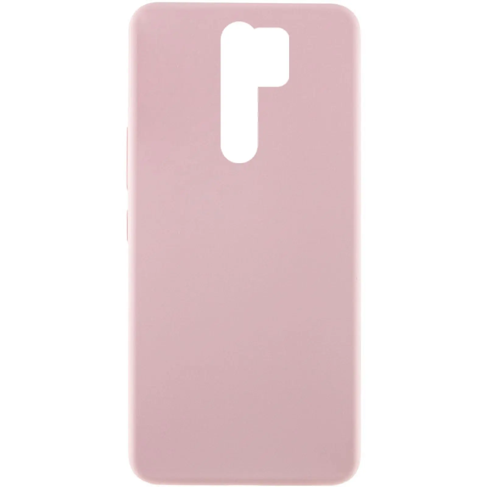 Чехол Silicone Cover Lakshmi (AAA) для Xiaomi Redmi Note 8 Pro, Розовый / Pink Sand, Силикон, купить оптом с доставкой