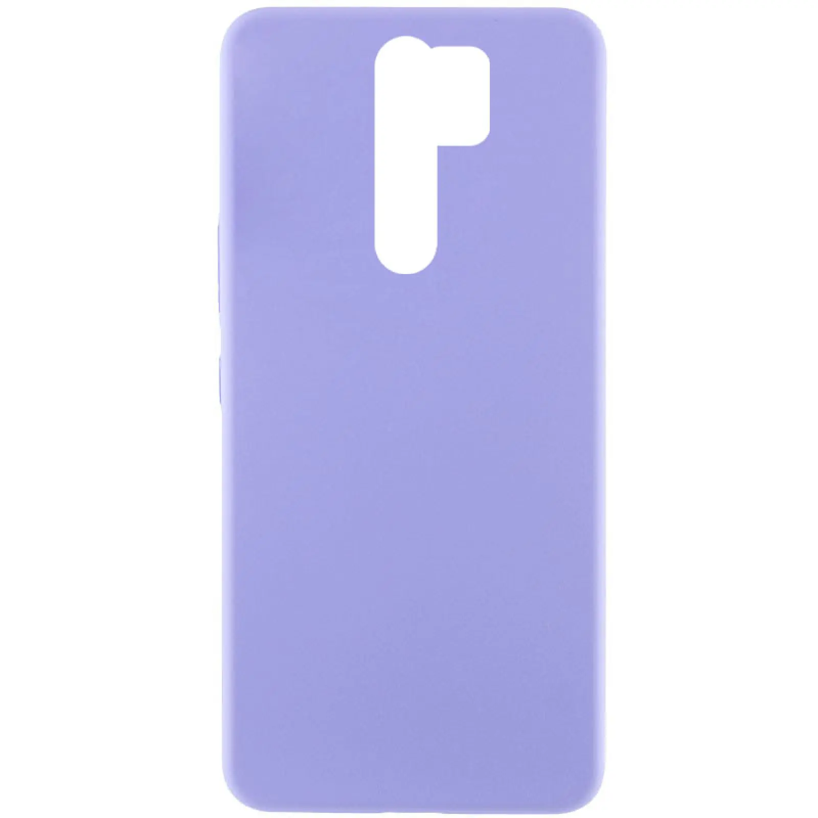 Чехол Silicone Cover Lakshmi (AAA) для Xiaomi Redmi Note 8 Pro, Сиреневый / Dasheen, Силикон, купить оптом с доставкой