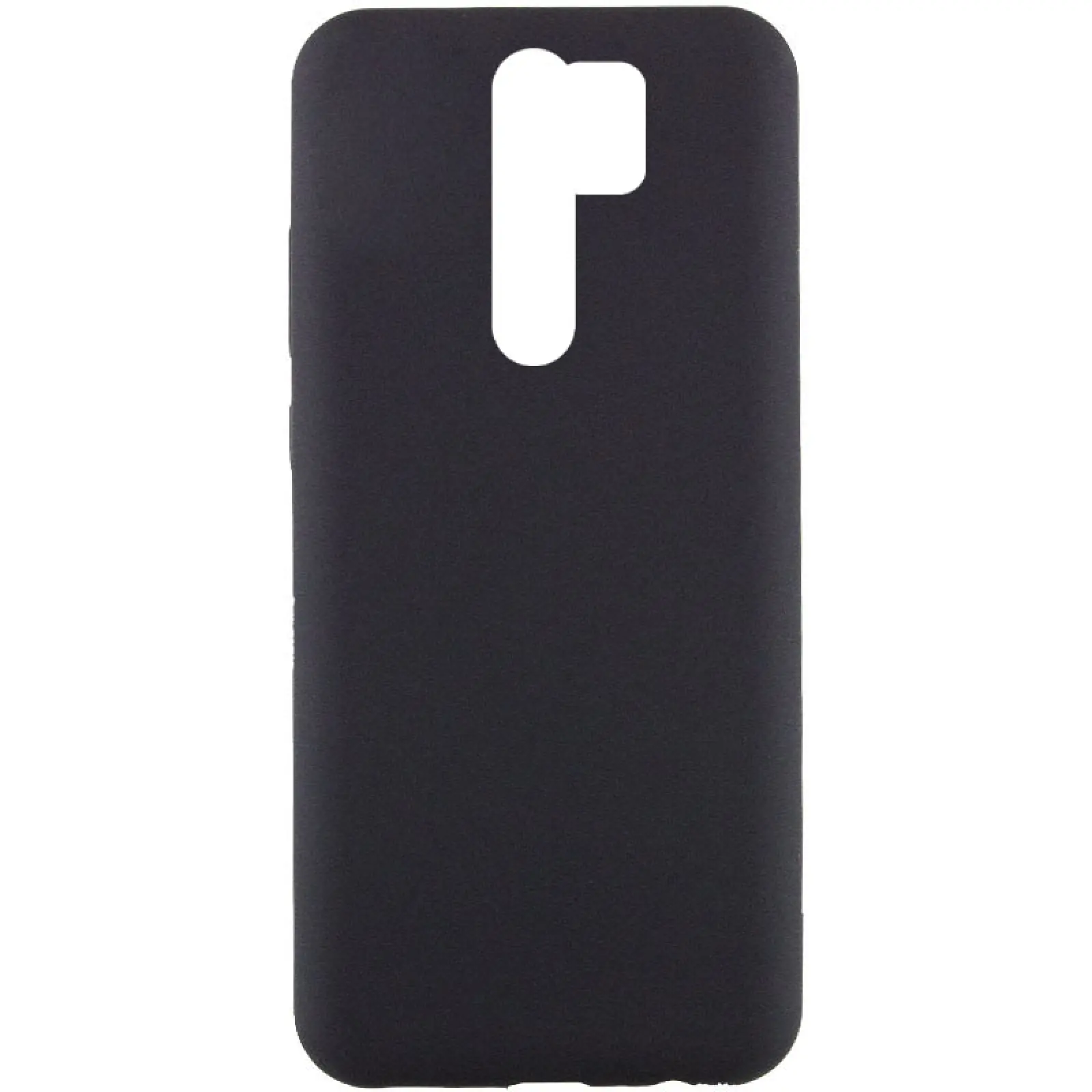 Чехол Silicone Cover Lakshmi (AAA) для Xiaomi Redmi Note 8 Pro, Черный / Black, Силикон, купить оптом с доставкой