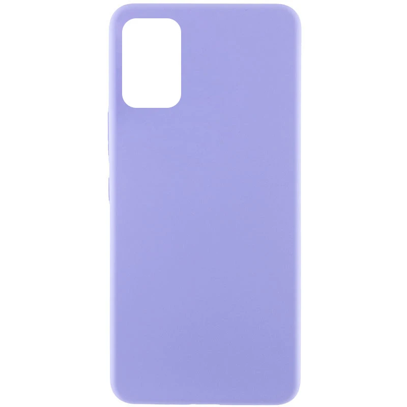 Чехол Silicone Cover Lakshmi (AAA) для Samsung Galaxy A51 4G, Сиреневый / Dasheen, Силикон, купить оптом с доставкой