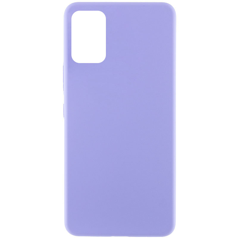 Чохол Silicone Cover Lakshmi (AAA) для Samsung Galaxy A51 4G, Бузковий / Dasheen, Силікон, купити оптом з доставкою