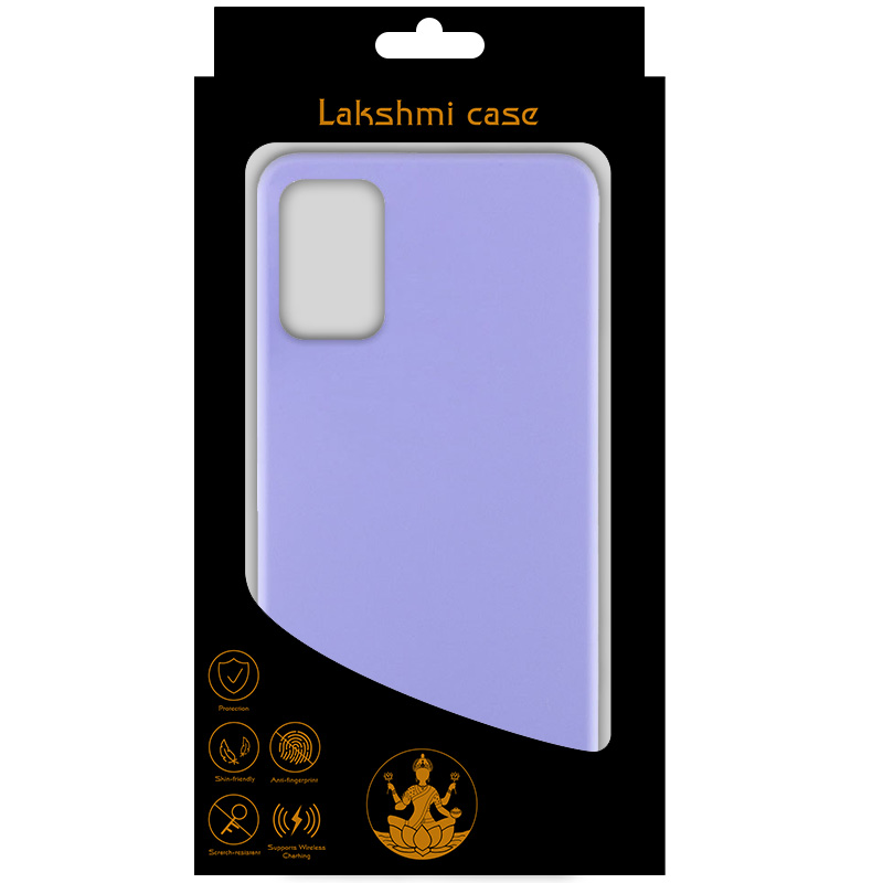 Чохол Silicone Cover Lakshmi (AAA) для Samsung Galaxy A51 4G, Бузковий / Dasheen 3, Силікон, купити оптом з доставкою