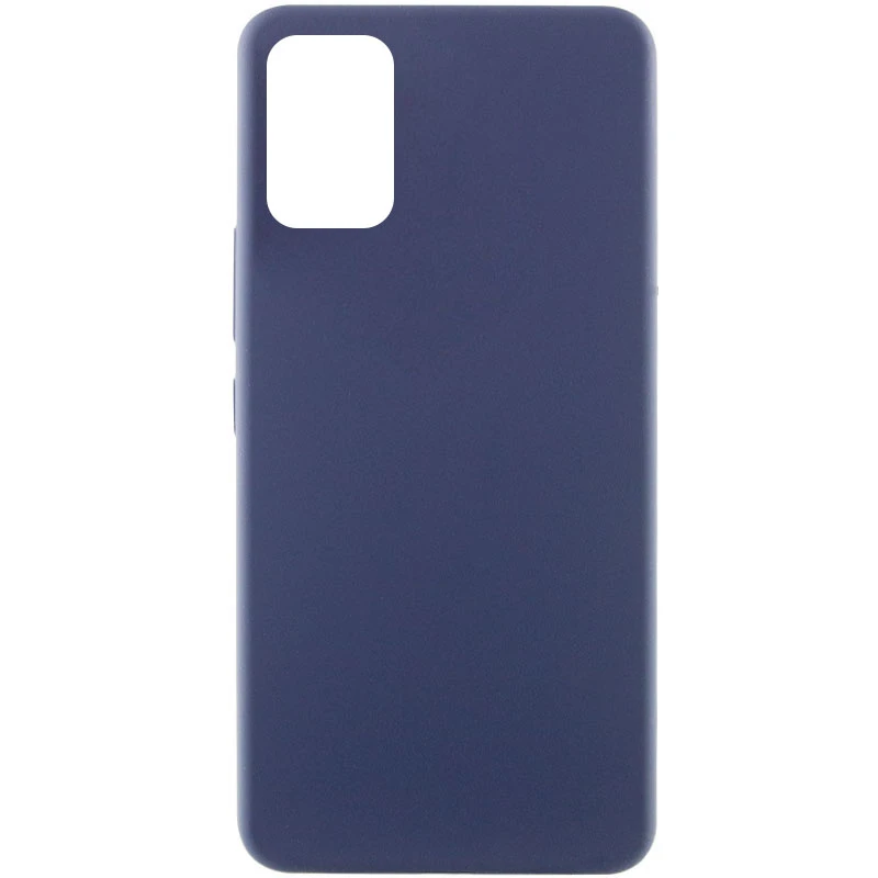 Чехол Silicone Cover Lakshmi (AAA) для Samsung Galaxy A51 4G, Темно-синий / Midnight blue, Силикон, купить оптом с доставкой