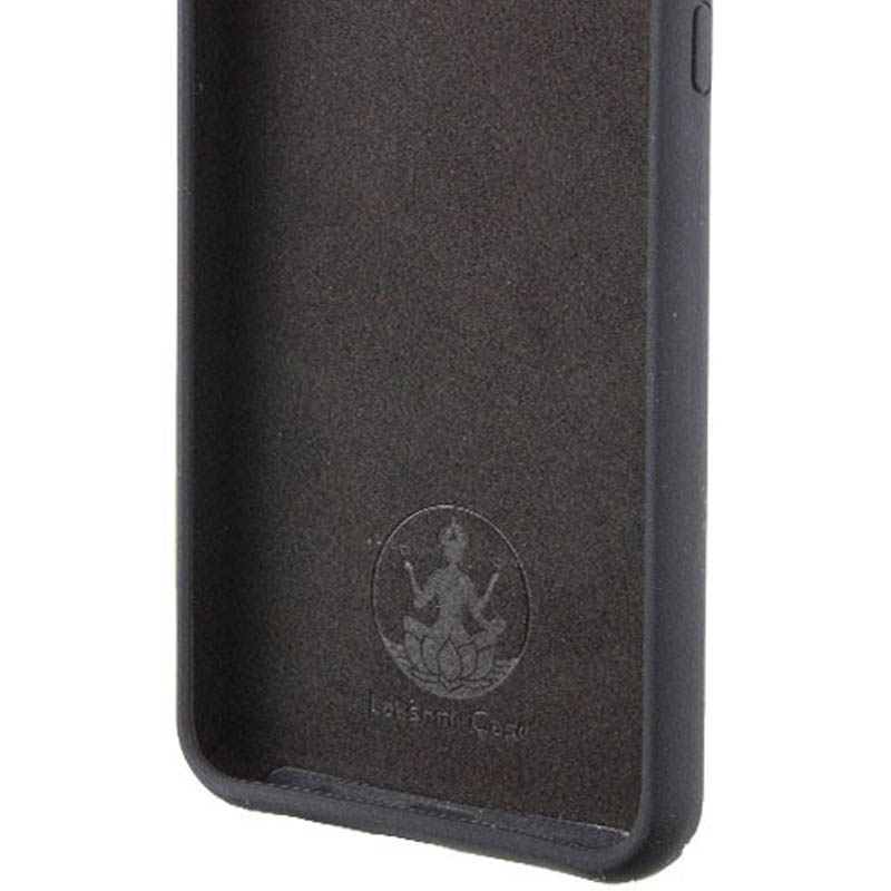 Чохол Silicone Cover Lakshmi (AAA) для Samsung Galaxy A51 4G, Чорний / Black 1, Силікон, купити оптом з доставкою