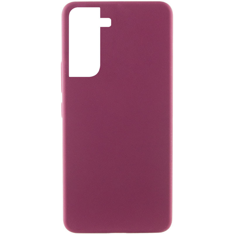 Чехол Silicone Cover Lakshmi (AAA) для Samsung Galaxy S21 FE | Подкладка из микрофибры на картинке №1