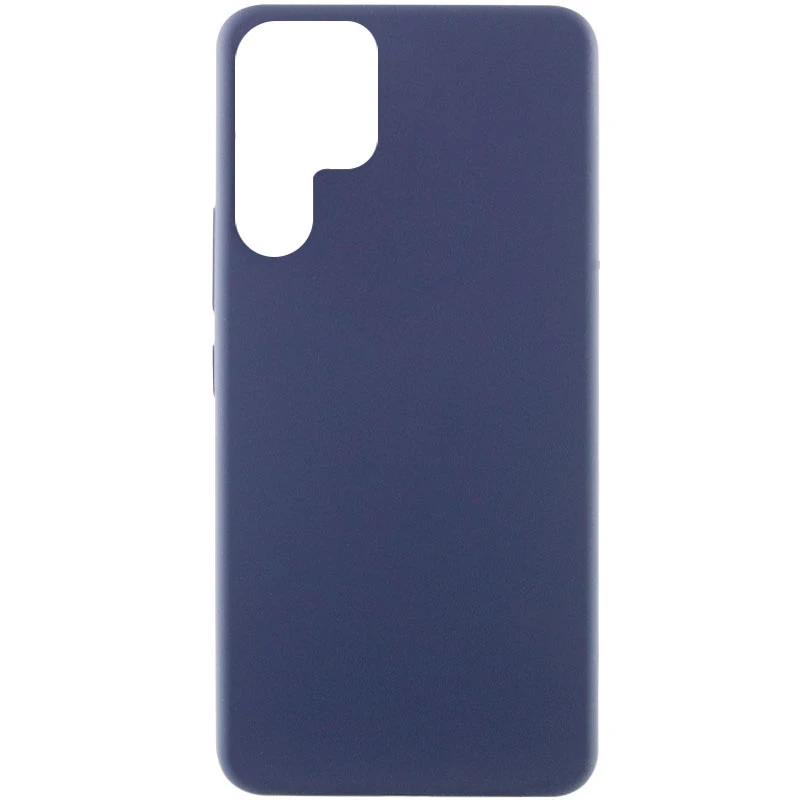 Чехол Silicone Cover Lakshmi (AAA) для Samsung Galaxy S22 Ultra, Темно-синий / Midnight blue, Силикон, купить оптом с доставкой