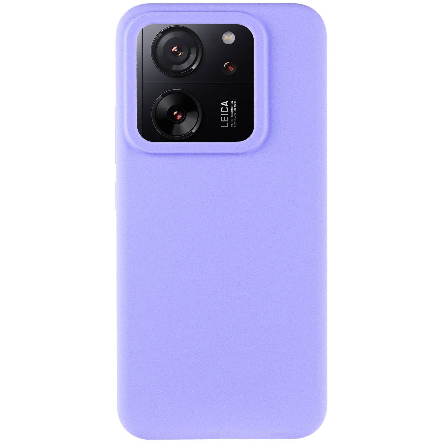 Чохол Silicone Cover Lakshmi (AAA) для Xiaomi 13T / 13T Pro, Бузковий / Dasheen 1, Силікон, купити оптом з доставкою
