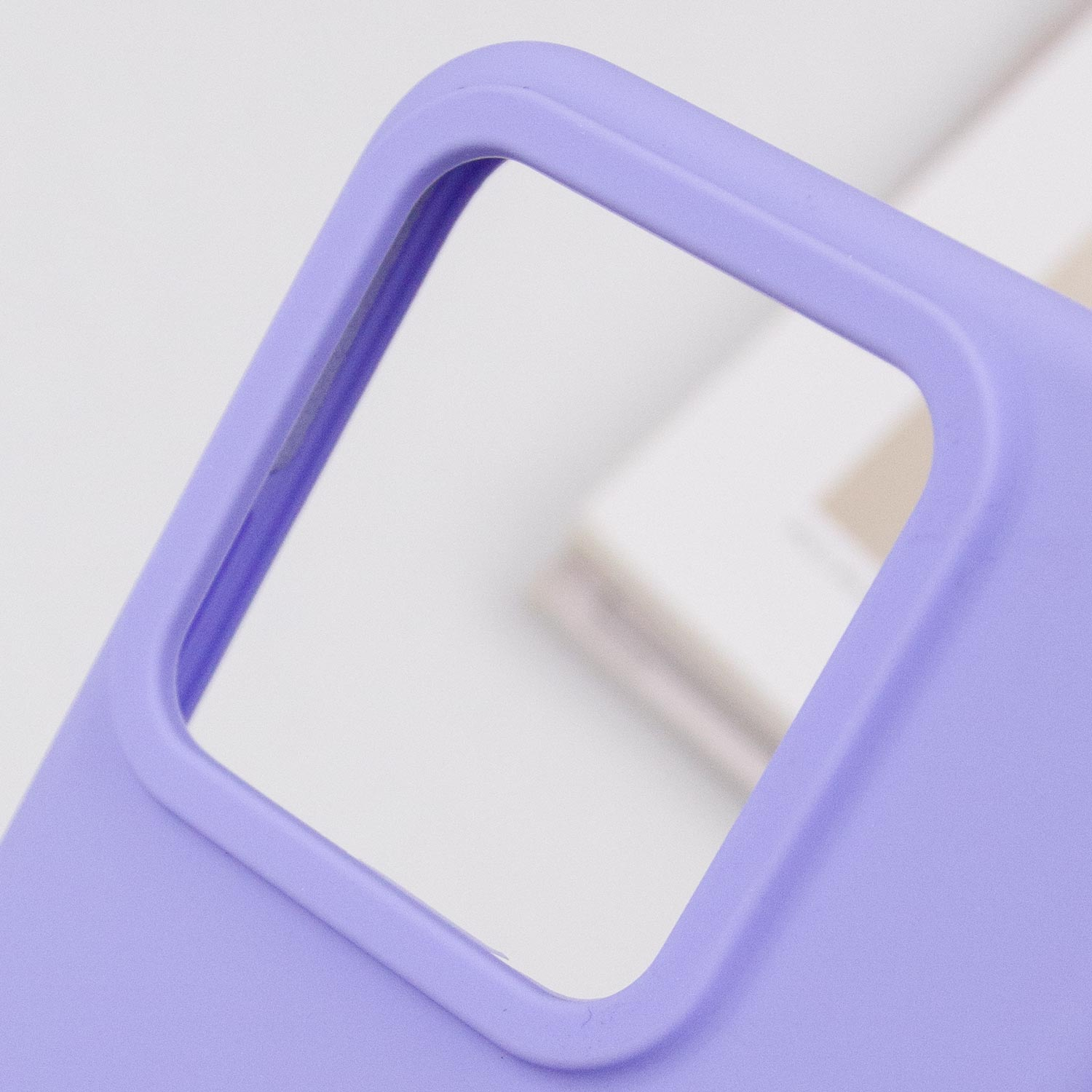 Чохол Silicone Cover Lakshmi (AAA) для Xiaomi 13T / 13T Pro, Бузковий / Dasheen 6, Силікон, купити оптом з доставкою