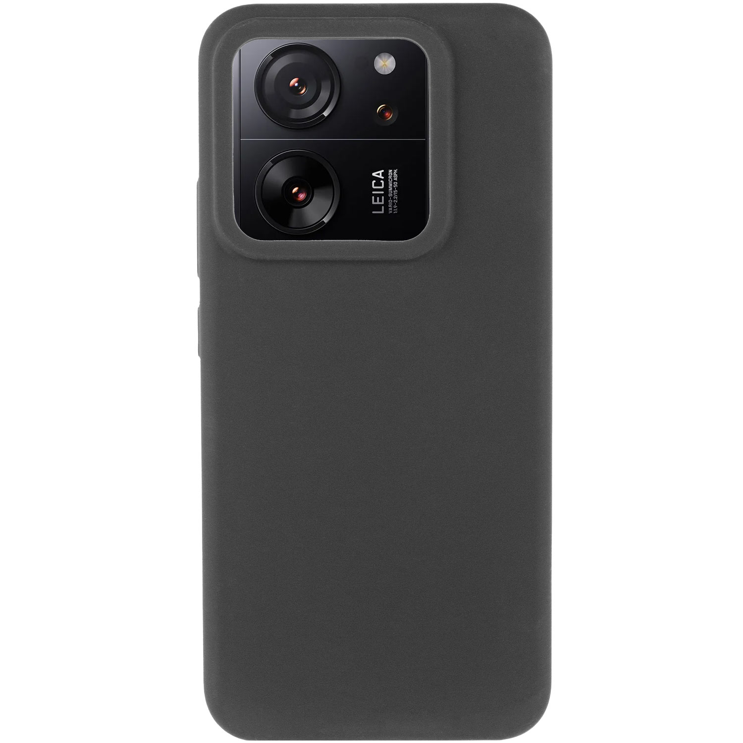 Чохол Silicone Cover Lakshmi (AAA) для Xiaomi 13T / 13T Pro, Чорний / Black 1, Силікон, купити оптом з доставкою