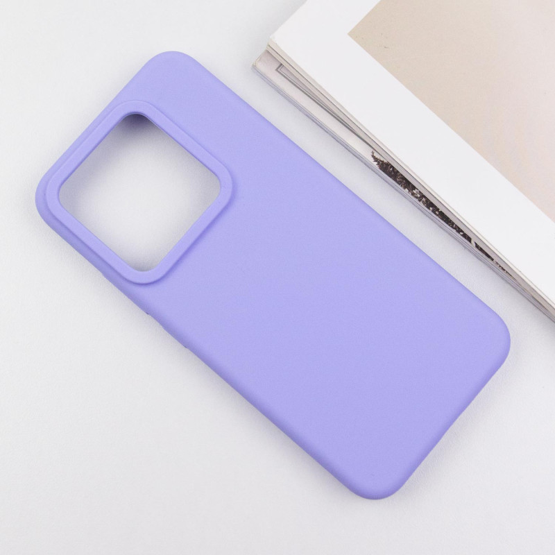 Чехол Silicone Cover Lakshmi (AAA) для Xiaomi Redmi Note 13 5G | Подкладка из микрофибры на картинке №3