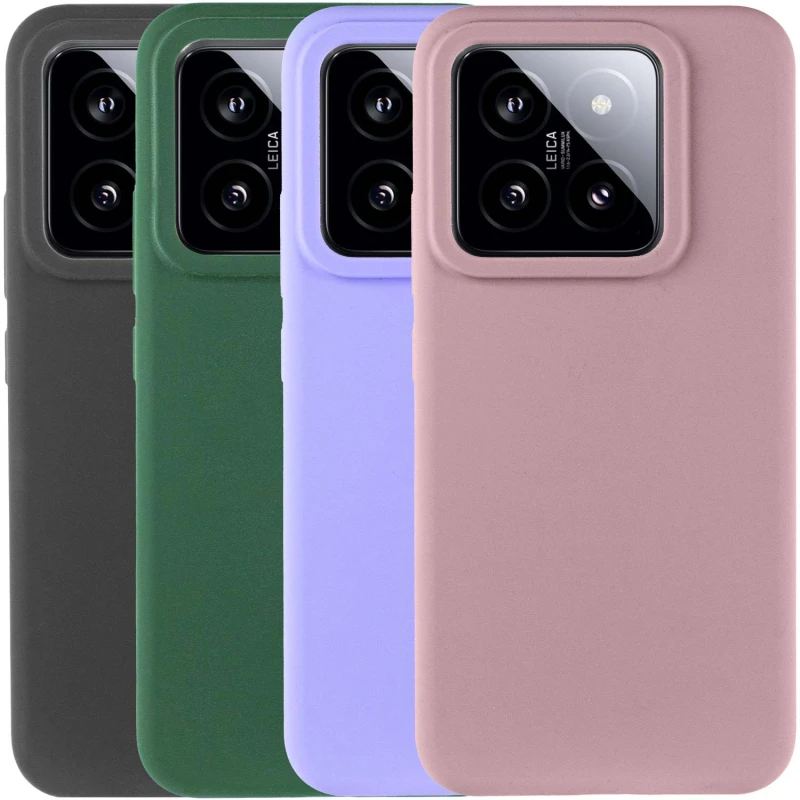 Чехол Silicone Cover Lakshmi (AAA) для Xiaomi 14 Pro, Силикон, купить оптом с доставкой