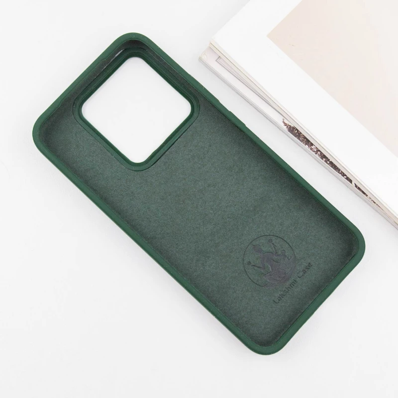 Чехол Silicone Cover Lakshmi (AAA) для Xiaomi 14 Pro, Зеленый / Cyprus Green 3, Силикон, купить оптом с доставкой