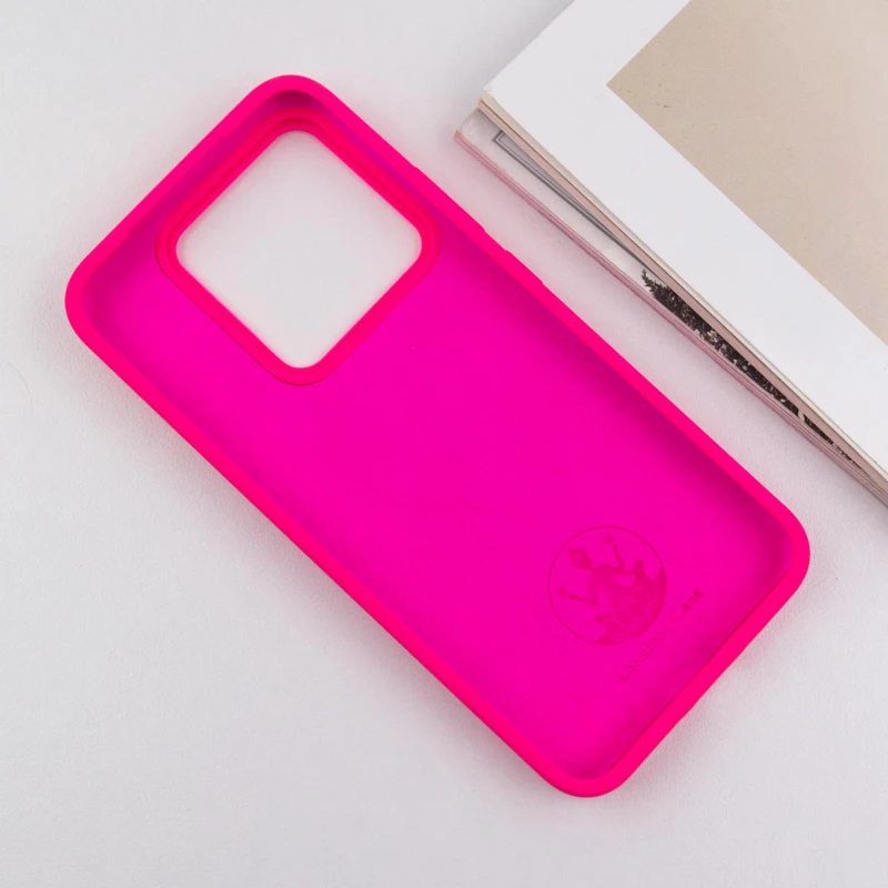 Чехол Silicone Cover Lakshmi (AAA) для Xiaomi 14 Pro, Розовый / Barbie pink 3, Силикон, купить оптом с доставкой