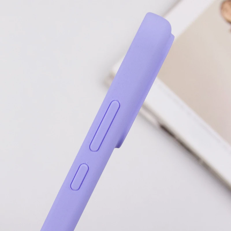 Чехол Silicone Cover Lakshmi (AAA) для Xiaomi 14 Pro, Сиреневый / Dasheen 5, Силикон, купить оптом с доставкой