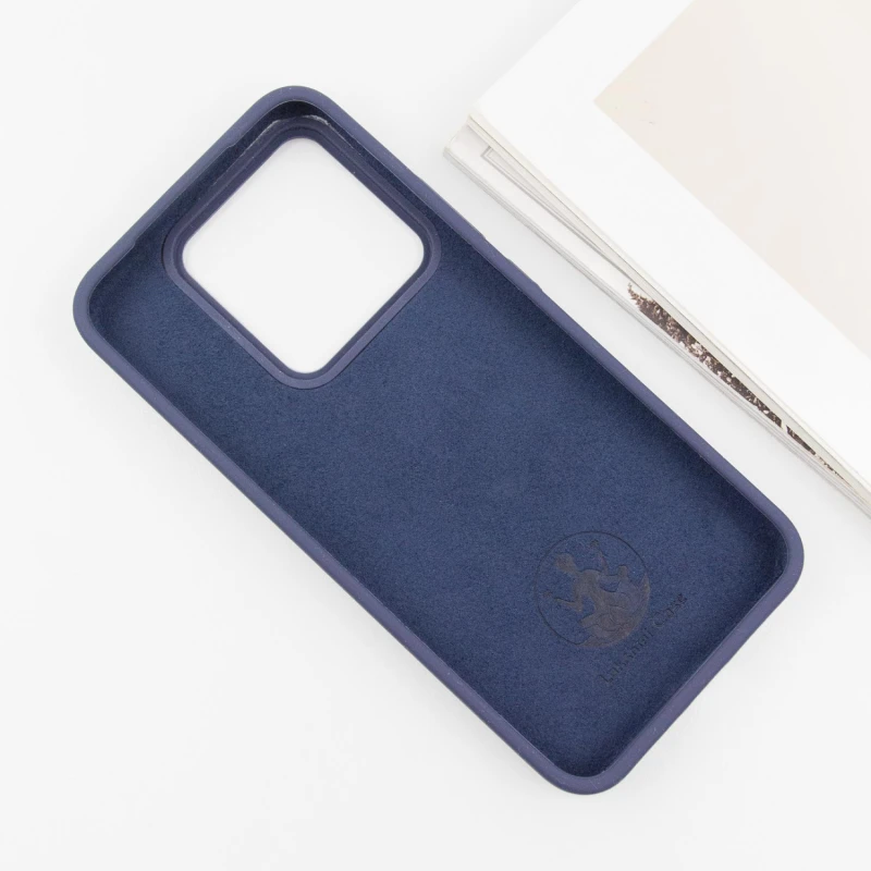 Чехол Silicone Cover Lakshmi (AAA) для Xiaomi 14 Pro, Темно-синий / Midnight blue 3, Силикон, купить оптом с доставкой