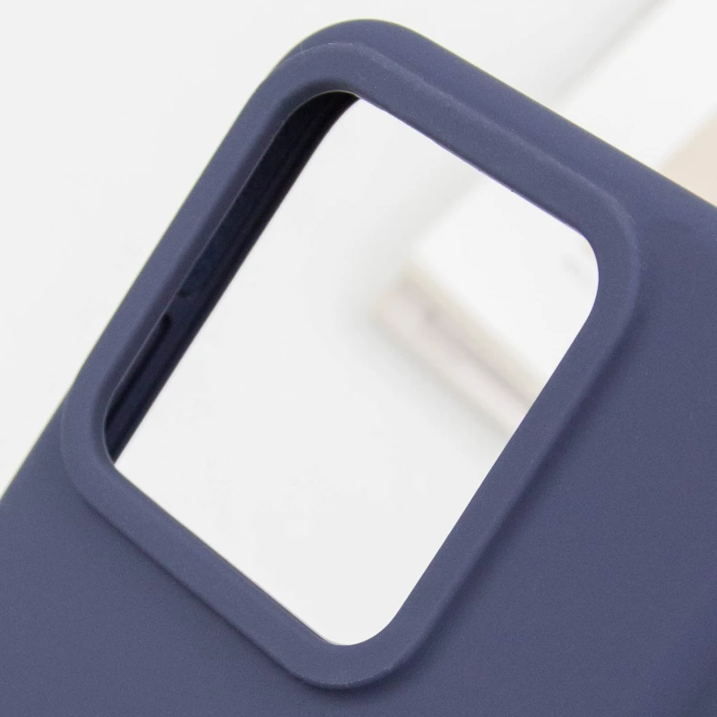 Чехол Silicone Cover Lakshmi (AAA) для Xiaomi 14 Pro, Темно-синий / Midnight blue 5, Силикон, купить оптом с доставкой