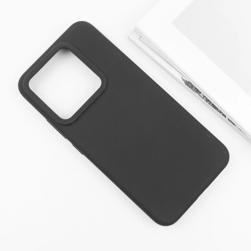 Чехол Silicone Cover Lakshmi (AAA) для Xiaomi 14 Pro, Черный / Black 2, Силикон, купить оптом с доставкой