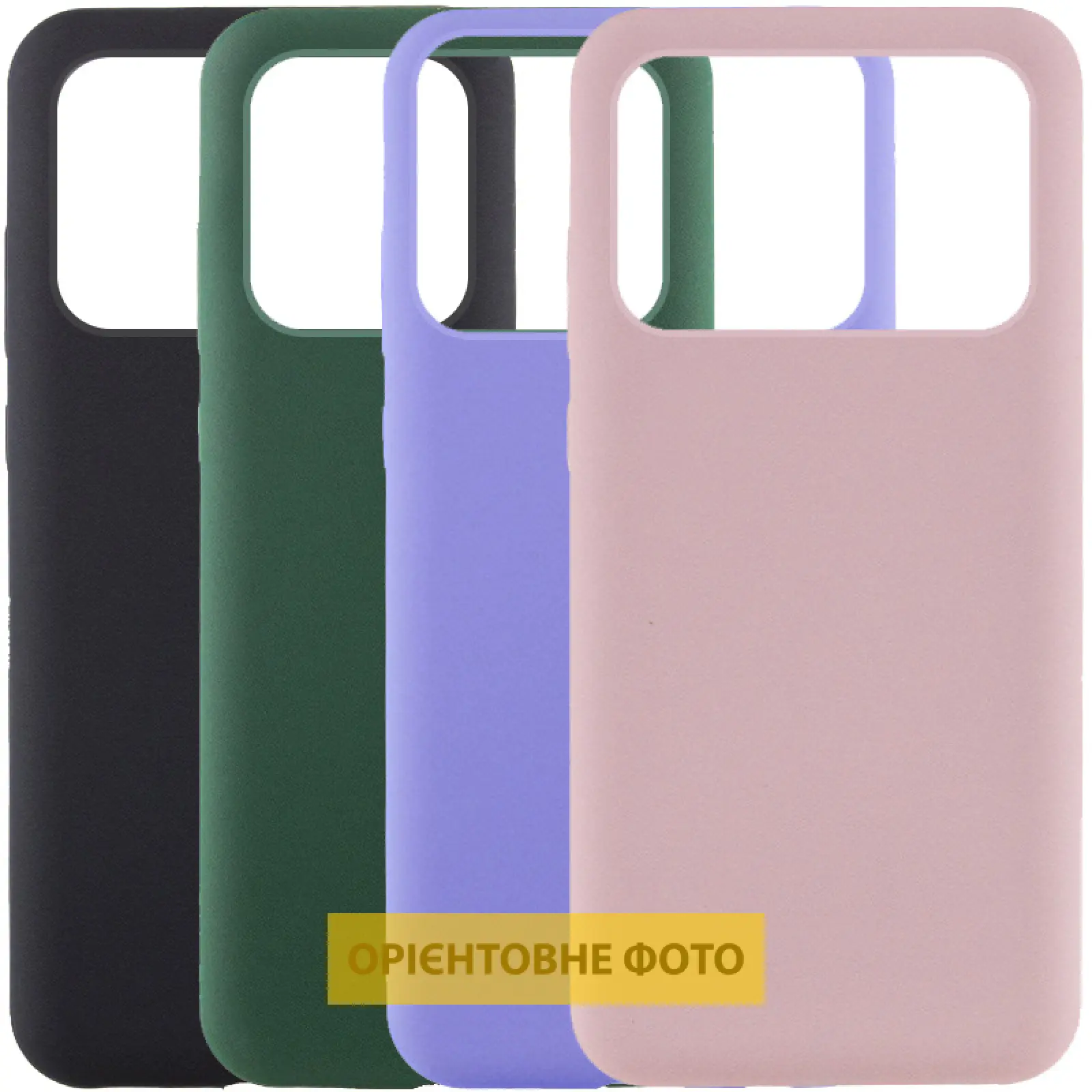 Чехол Silicone Cover Lakshmi (AAA) для Xiaomi Poco X6 / Note 13 Pro 5G, Силикон, купить оптом с доставкой