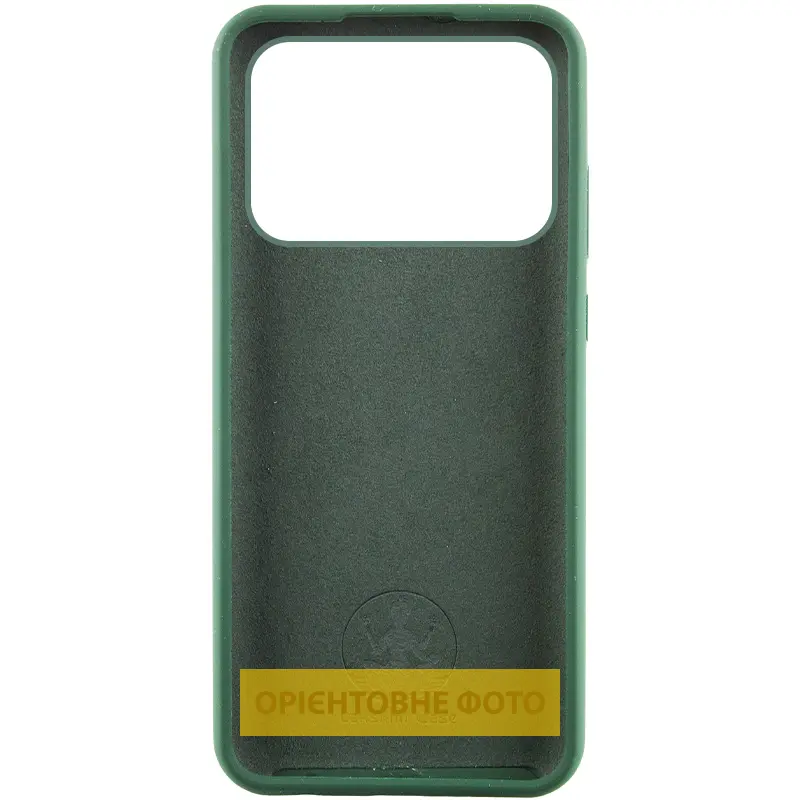 Чехол Silicone Cover Lakshmi (AAA) для Xiaomi Poco X6 / Note 13 Pro 5G, Зеленый / Cyprus Green 1, Силикон, купить оптом с доставкой