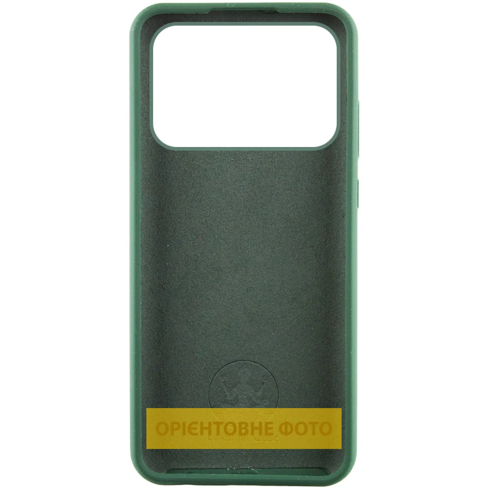 Чехол Silicone Cover Lakshmi (AAA) для Xiaomi Poco X6 / Note 13 Pro 5G, Зеленый / Cyprus Green 1, Силикон, купить оптом с доставкой