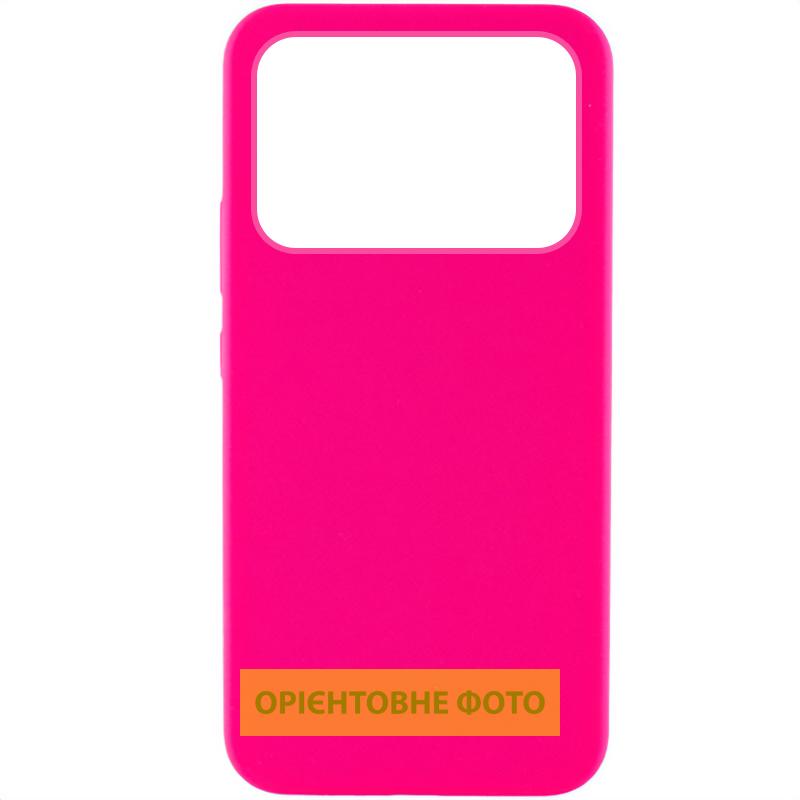 Чехол Silicone Cover Lakshmi (AAA) для Xiaomi Poco X6 | Подкладка из микрофибры на картинке №1