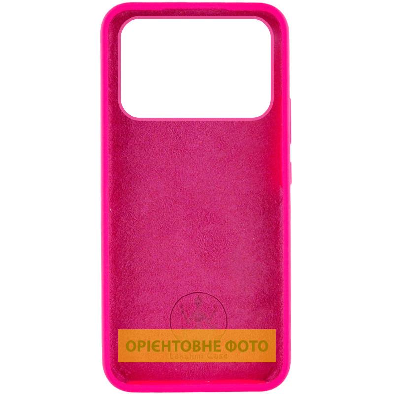 Чехол Silicone Cover Lakshmi (AAA) для Xiaomi Poco X6 | Подкладка из микрофибры на картинке №2