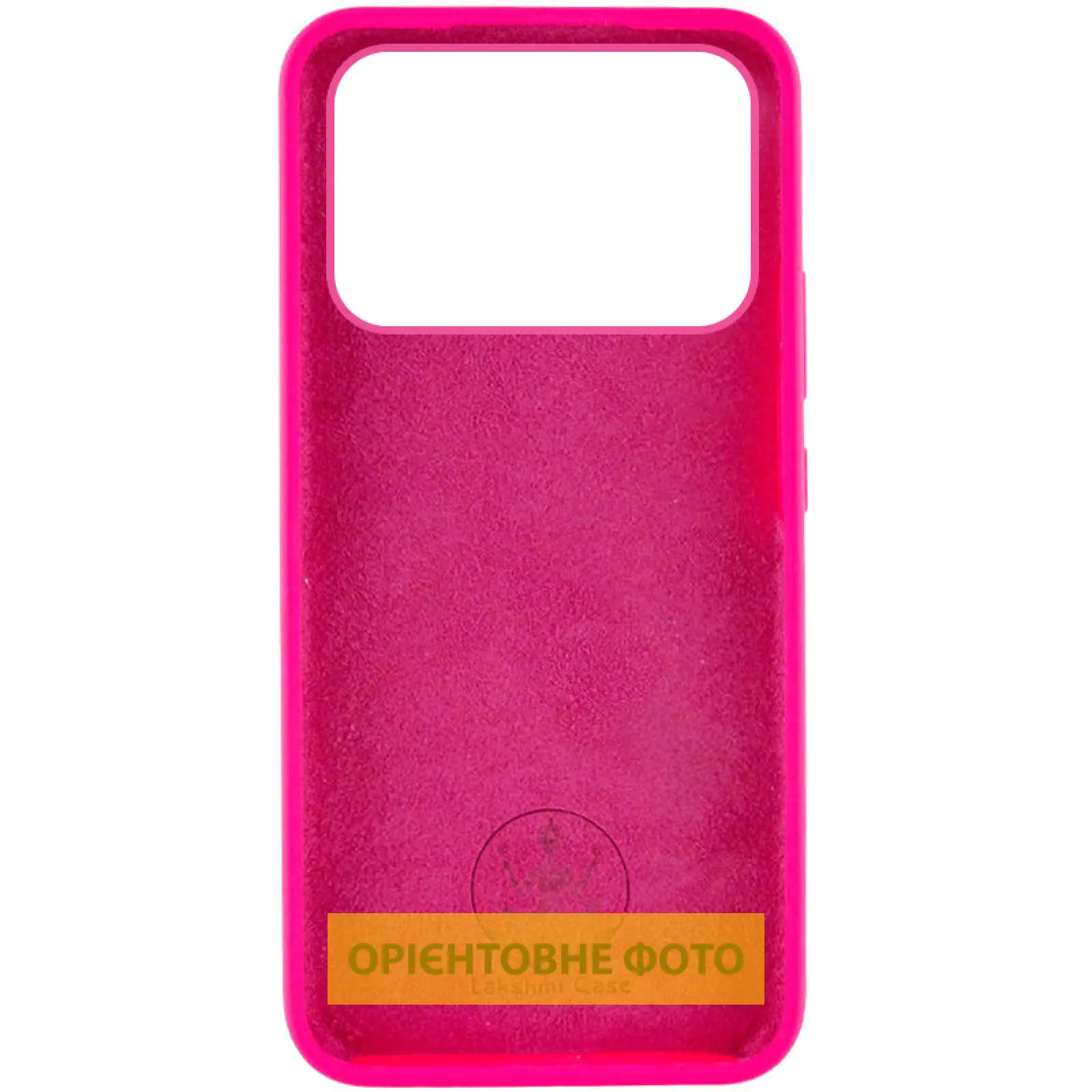 Чехол Silicone Cover Lakshmi (AAA) для Xiaomi Poco X6 / Note 13 Pro 5G, Розовый / Barbie pink 1, Силикон, купить оптом с доставкой