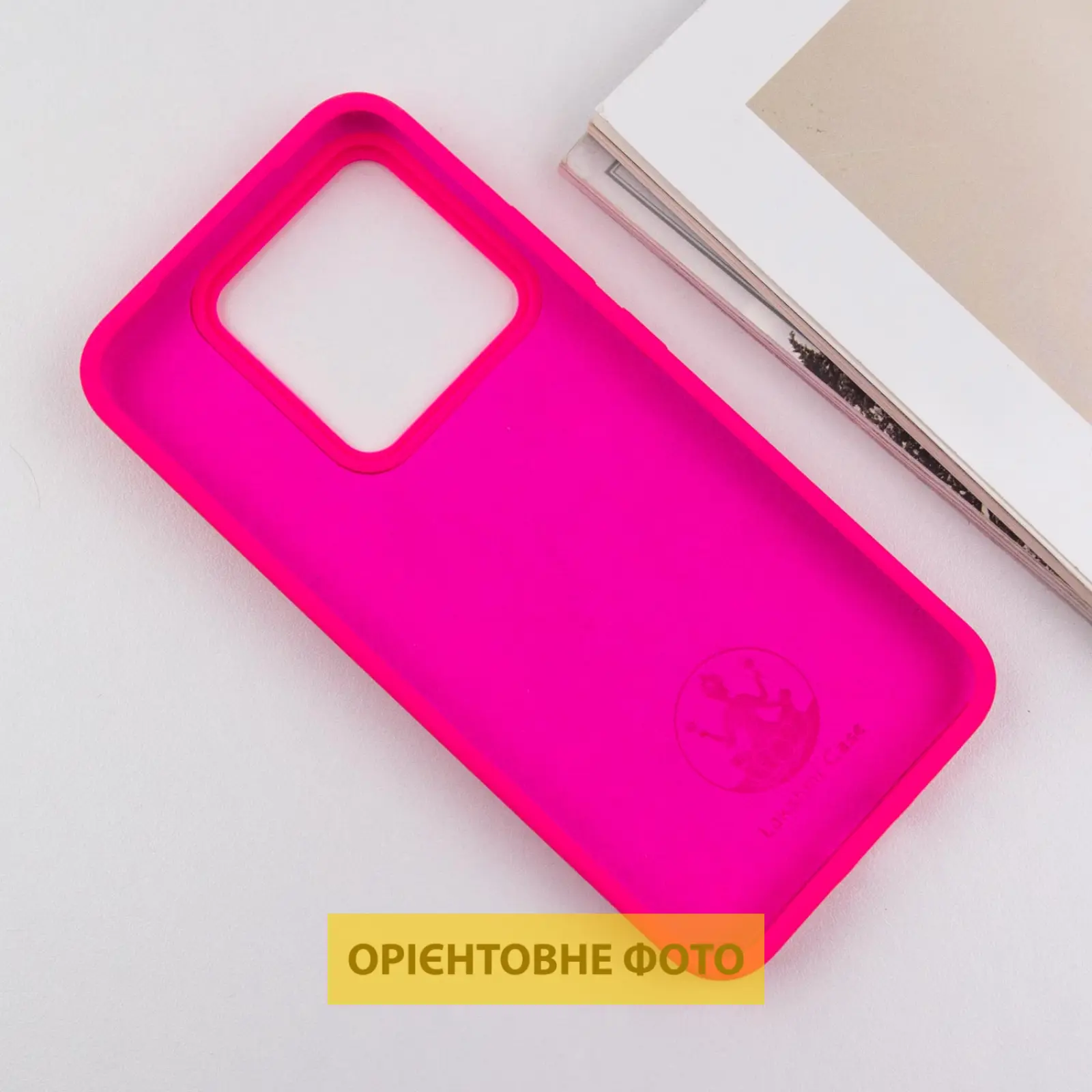 Чехол Silicone Cover Lakshmi (AAA) для Xiaomi Poco X6 / Note 13 Pro 5G, Розовый / Barbie pink 3, Силикон, купить оптом с доставкой