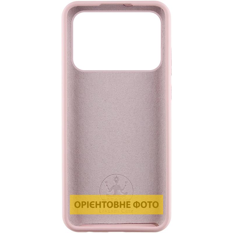 Чехол Silicone Cover Lakshmi (AAA) для Xiaomi Poco X6 | Подкладка из микрофибры на картинке №2