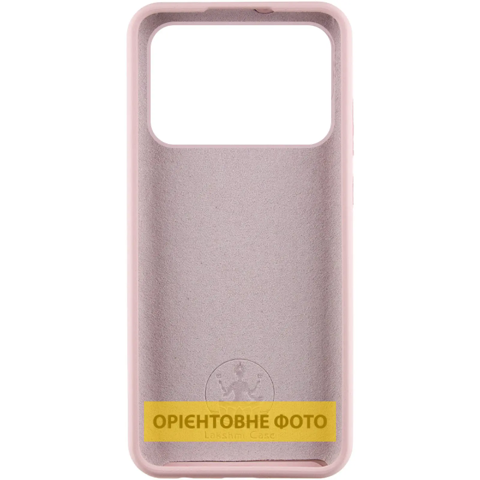 Чехол Silicone Cover Lakshmi (AAA) для Xiaomi Poco X6 / Note 13 Pro 5G, Розовый / Pink Sand 1, Силикон, купить оптом с доставкой