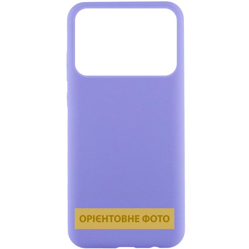 Чехол Silicone Cover Lakshmi (AAA) для Xiaomi Poco X6 | Подкладка из микрофибры на картинке №1