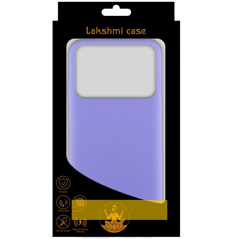 Чехол Silicone Cover Lakshmi (AAA) для Xiaomi Poco X6 | Подкладка из микрофибры на картинке №4