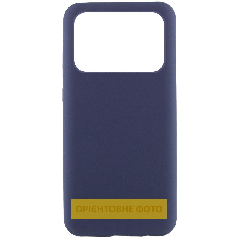 Чохол Silicone Cover Lakshmi (AAA) для Xiaomi Poco X6 | Підкладка з мікрофібри на малюнкі №1