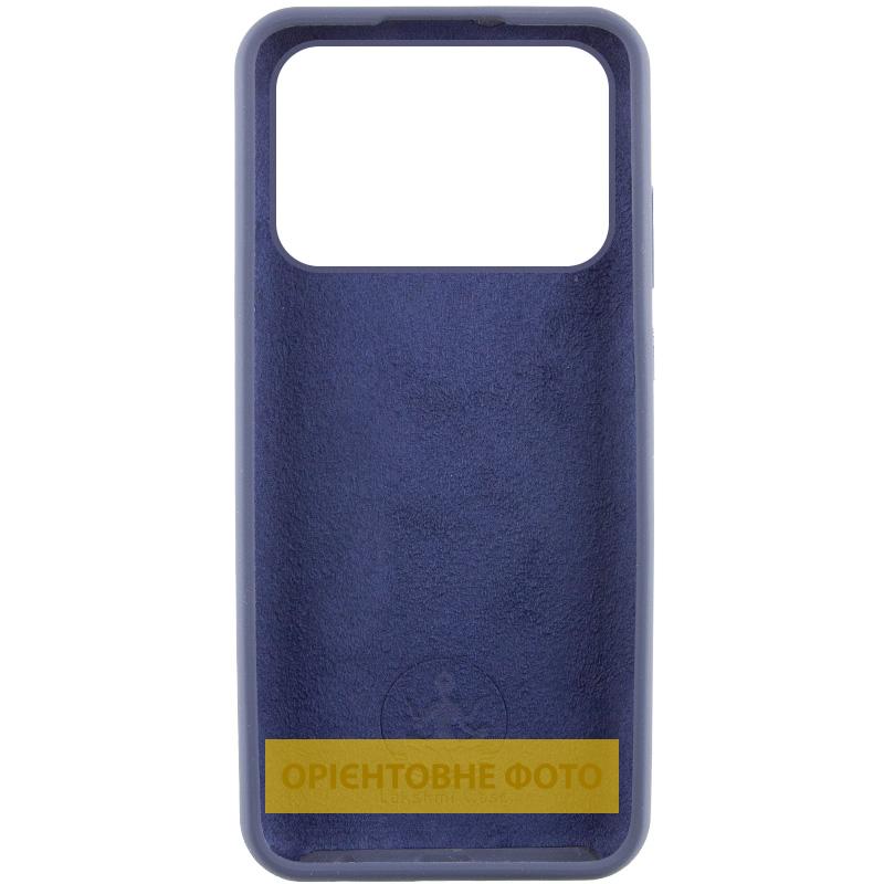 Чохол Silicone Cover Lakshmi (AAA) для Xiaomi Poco X6 | Підкладка з мікрофібри на малюнкі №2