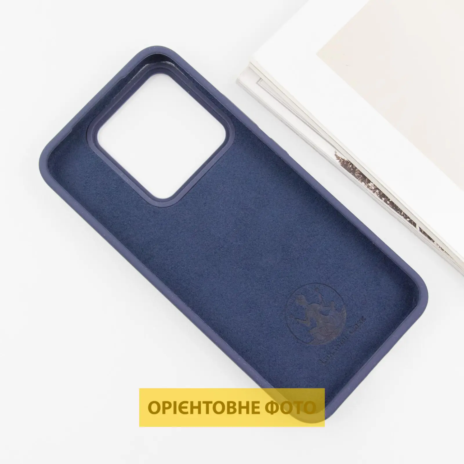 Чехол Silicone Cover Lakshmi (AAA) для Xiaomi Poco X6 / Note 13 Pro 5G, Темно-синий / Midnight blue 3, Силикон, купить оптом с доставкой