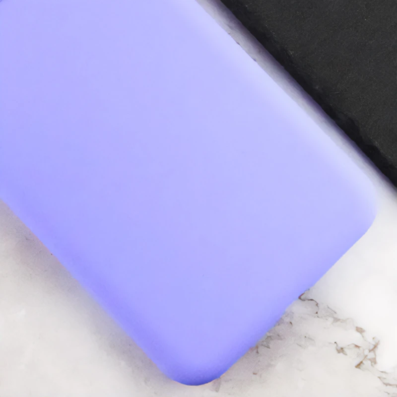 Чехол Silicone Cover Lakshmi (AAA) для Xiaomi Poco X6 Pro, Сиреневый / Dasheen 2, Силикон, купить оптом с доставкой