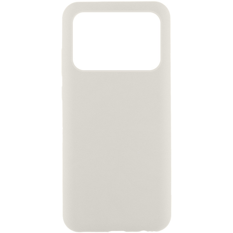 Чехол Silicone Cover Lakshmi (AAA) для Xiaomi Poco X6 Pro | Подкладка из микрофибры на картинке №1