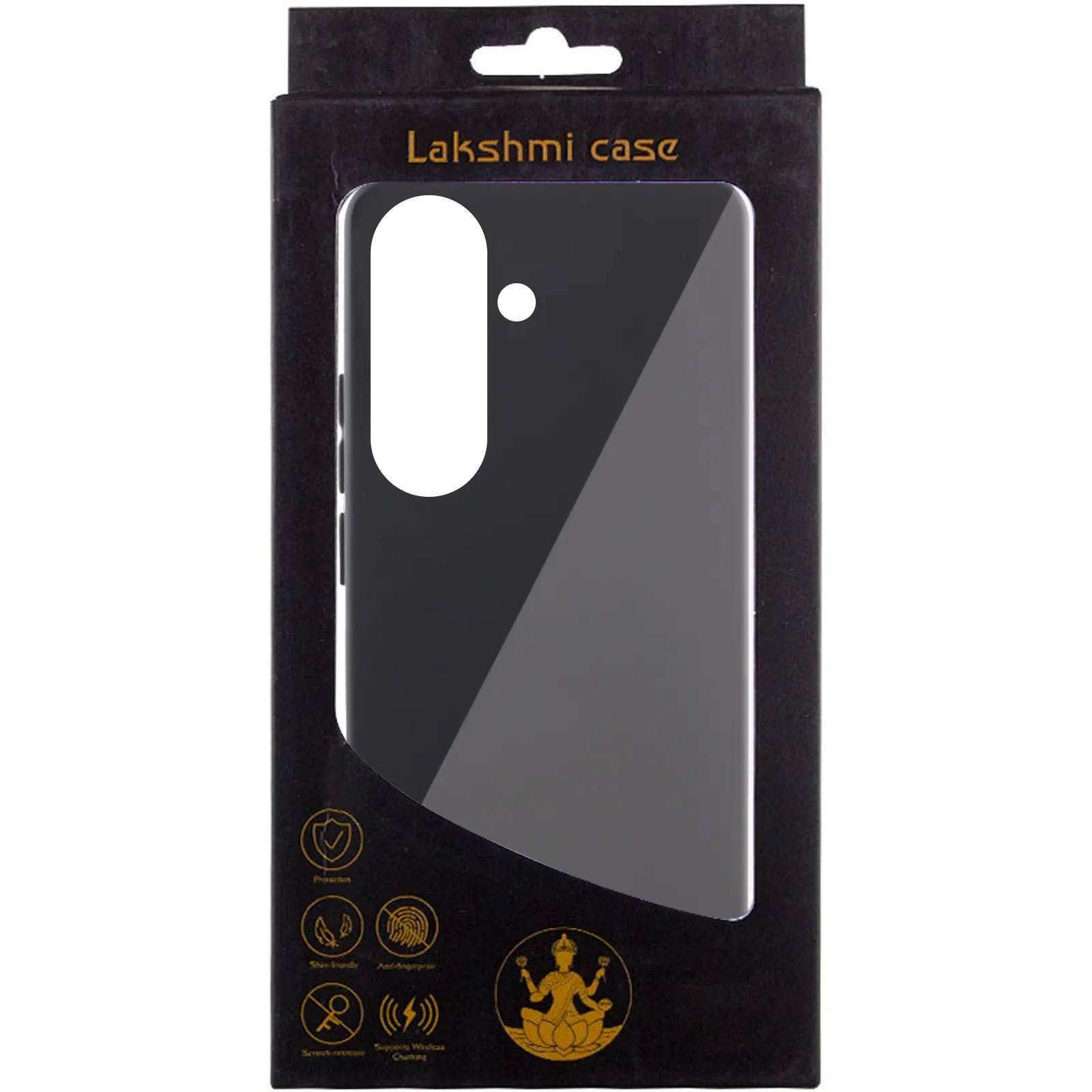 Чехол Silicone Cover Lakshmi (AAA) для Samsung Galaxy S26, Черный / Black 1, Силикон, купить оптом с доставкой