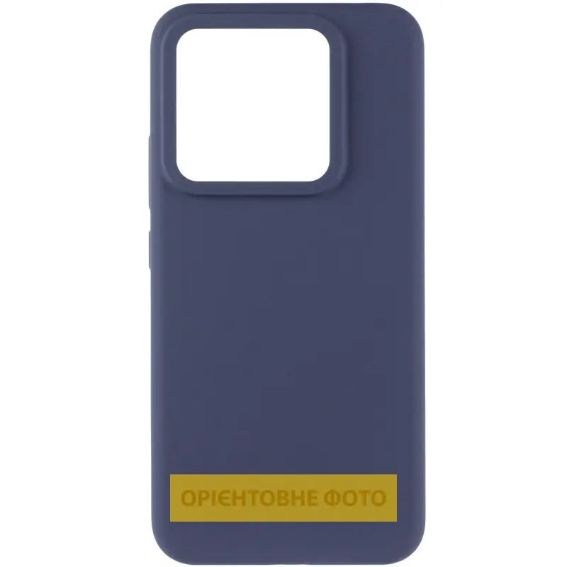 Чехол Silicone Cover Lakshmi (AAA) для Xiaomi 17 Pro, Темно-синий / Midnight blue 1, Силикон, купить оптом с доставкой