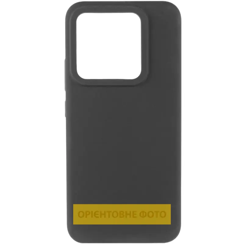 Чехол Silicone Cover Lakshmi (AAA) для Xiaomi 17 Pro, Черный / Black 1, Силикон, купить оптом с доставкой