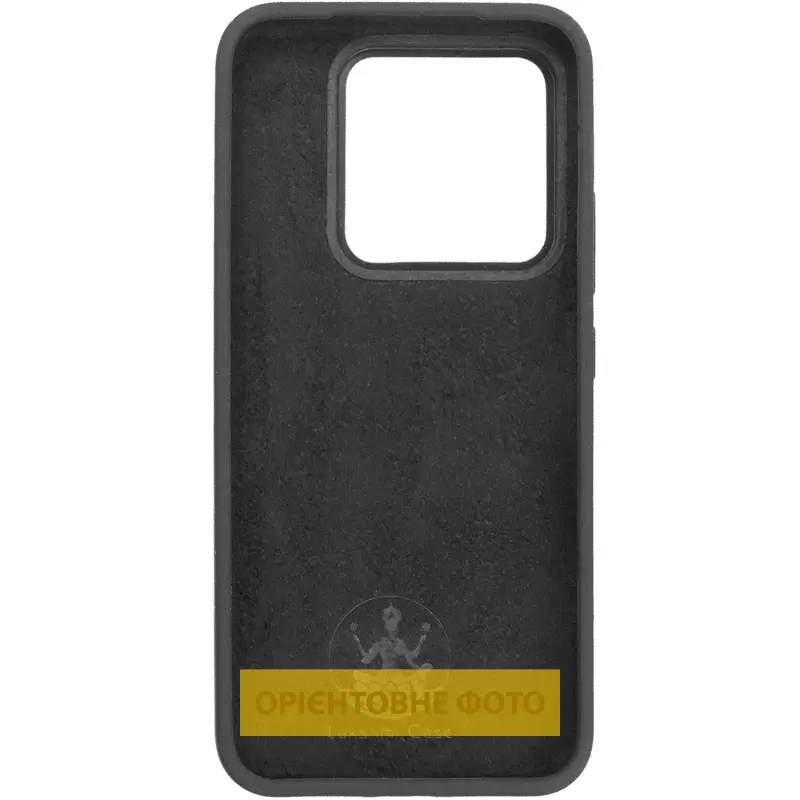 Чехол Silicone Cover Lakshmi (AAA) для Xiaomi 17 Pro, Черный / Black 2, Силикон, купить оптом с доставкой